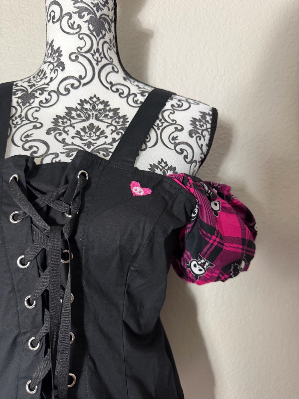 Skelanimals Corset-Style Top - Picture 2 of 4